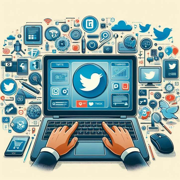 social media accounts